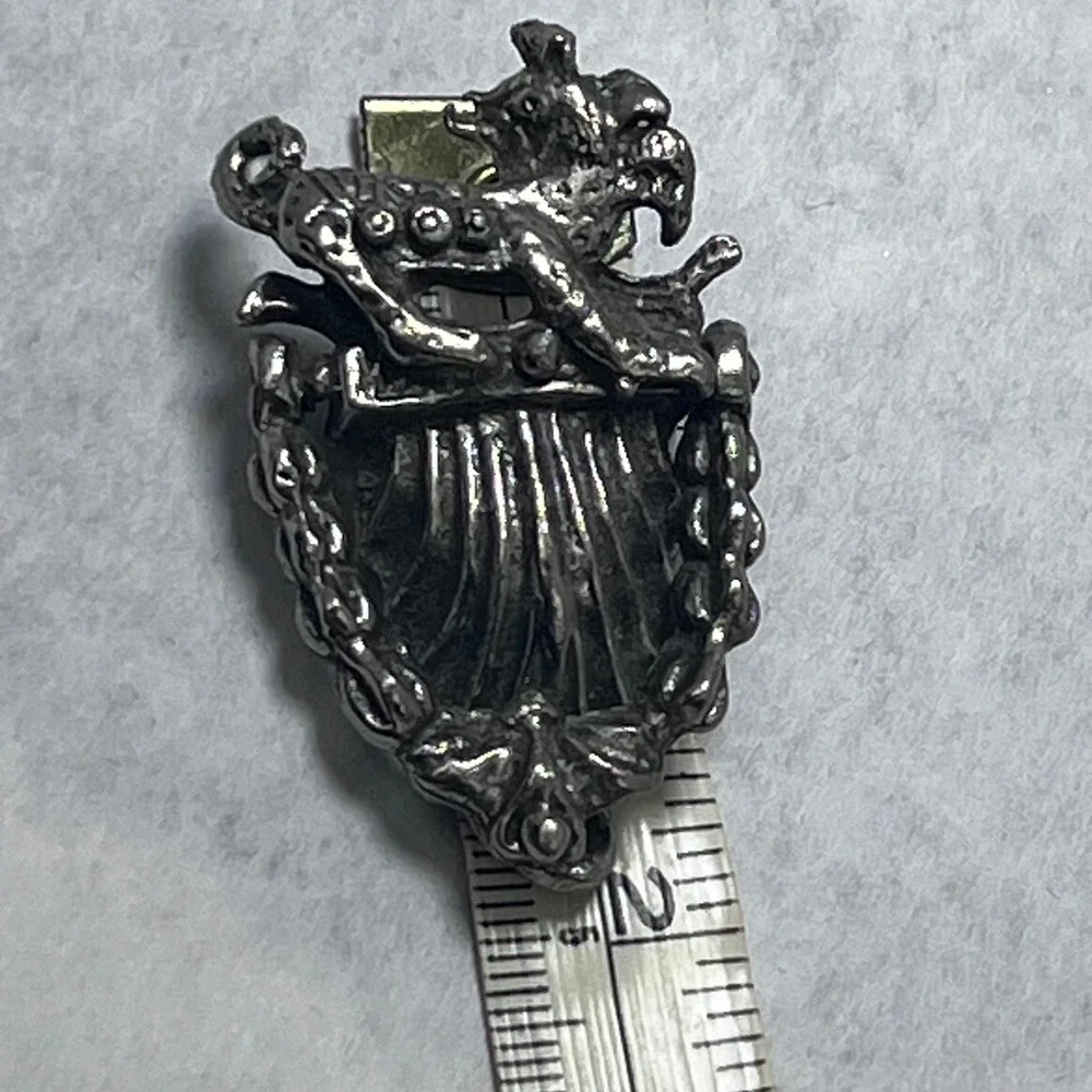 Vintage‎ Dragon Pin Brooch Medieval Fantasy Mythical Creature Jewelry